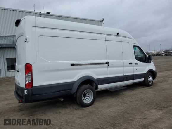 2023 Ford Transit Cargo with VIN 1FTRU8XG9PKB00562, listed as a Copart auction lot 52766805 with 25,378 mi miles and Clean Title. Bid and sale history available at carsss.com. Image 3.
