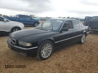 2000 BMW 7 Series 740iA with VIN WBAGG8342YDN79307, listed as a Copart auction lot 80962694 with 166,520 mi miles and Clean Title. Bid and sale history available at carsss.com. Image 9.