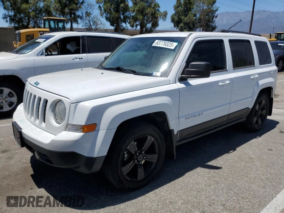2014 Jeep Patriot Sport with VIN 1C4NJPBA4ED529887, listed as a Copart auction lot 63779325 with 131,652 mi miles and Salvage title. Bid and sale history available at DreamBid. Image 1.