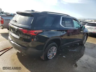 2022 Chevrolet Traverse LT Leather with VIN 1GNEVHKW5NJ115287, listed as a Copart auction lot 47827745 with 133,484 mi miles and Salvage Title. Bid and sale history available at carsss.com. Image 3.