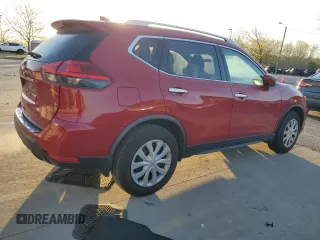 2017 Nissan Rogue SL with VIN JN8AT2MT1HW396416, listed as a Copart auction lot 53287455 with 142,360 mi miles and Salvage title. Bid and sale history available at DreamBid. Image 3.