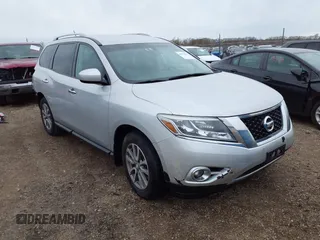 2016 Nissan Pathfinder Platinum with VIN 5N1AR2MM8GC658933, listed as a IAAI auction lot 41931265 with 117,274 mi miles. Bid and sale history available at carsss.com. Image 1.