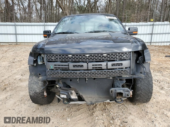 2014 Ford F-150 SVT Raptor with VIN 1FTFW1R64EFA49681, listed as a Copart auction lot 45182225 with 171,138 mi miles and Salvage Title. Bid and sale history available at carsss.com. Image 5.