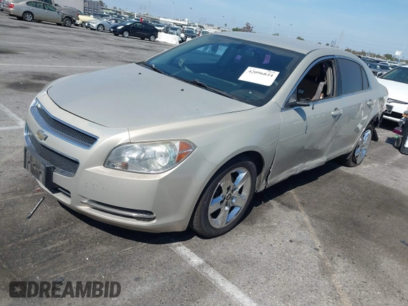 2010 Chevrolet Malibu 1LT with VIN 1G1ZC5EB3AF320135, listed as a IAAI auction lot 42096844 with Not Provided miles and . Bid and sale history available at DreamBid. Image 2.