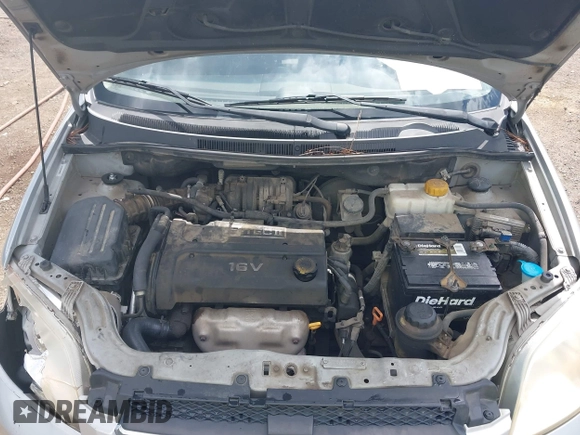 2008 Chevrolet Aveo LT with VIN KL1TG56678B069082, listed as a IAAI auction lot 42314421 with 164,296 mi miles and . Bid and sale history available at DreamBid. Image 10.