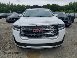 2021 GMC Acadia Denali with VIN 1GKKNPLSXMZ106090, listed as a Copart auction lot 58580425 with 155,111 mi miles and Salvage title. Bid and sale history available at DreamBid. Image 5.