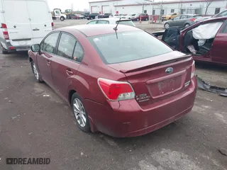 2012 Subaru Impreza Sedan 2.0i Premium with VIN JF1GJAB69CH029527, listed as a IAAI auction lot 41865233 with 110,775 mi miles. Bid and sale history available at carsss.com. Image 3.