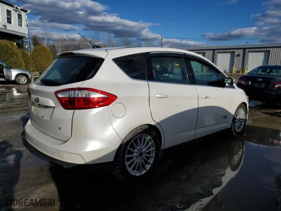 2014 Ford C-Max Energi SEL with VIN 1FADP5CU0EL500583, listed as a Copart auction lot 46593615 with 128,457 mi miles and Clean Title. Bid and sale history available at carsss.com. Image 3.