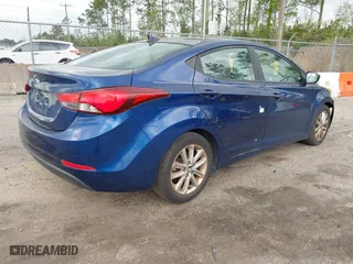 2015 Hyundai Elantra SE with VIN 5NPDH4AE4FH594566, listed as a IAAI auction lot 41854488 with 105,074 mi miles. Bid and sale history available at carsss.com. Image 4.