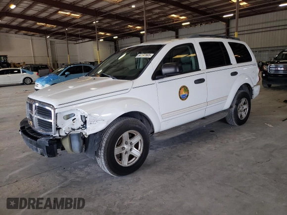 2004 Dodge Durango SLT with VIN 1D4HB48D64F178741, listed as a Copart auction lot 64197665 with 171,416 mi miles and Salvage title. Bid and sale history available at DreamBid. Image 1.
