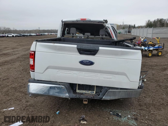 2020 Ford F-150 XL with VIN 1FTEX1EB3LFC83044, listed as a Copart auction lot 81478844 with 179,461 mi miles and Non Repairable. Bid and sale history available at carsss.com. Image 6.