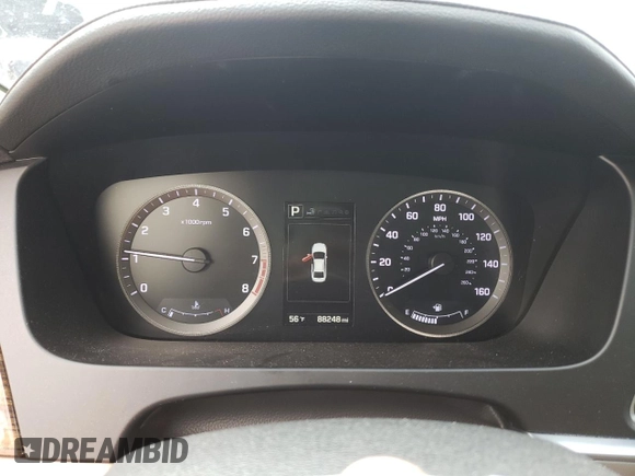 2016 Hyundai Sonata Sport with VIN 5NPE34AF4GH352681, listed as a Copart auction lot 49590854 with 88,248 mi miles and Salvage Title. Bid and sale history available at DreamBid. Image 9.