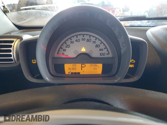 2008 Smart fortwo Pure with VIN WMEEJ31X68K171434, listed as a Copart auction lot 46729615 with 36,305 mi miles and Clean title. Bid and sale history available at DreamBid. Image 9.