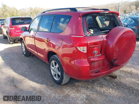 2008 Toyota RAV4 Ltd with VIN JTMBK34V585051468, listed as a IAAI auction lot 41863398 with 160,514 mi miles. Bid and sale history available at carsss.com. Image 3.