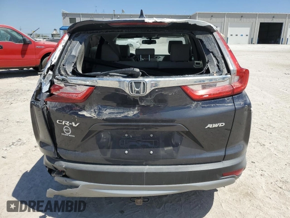 2017 Honda CR-V EX-L with VIN 5J6RW2H81HL032875, listed as a Copart auction lot 45604395 with 130,000 mi miles and Salvage Title. Bid and sale history available at DreamBid. Image 6.