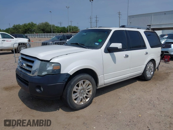 2011 Ford Expedition Limited with VIN 1FMJU2A52BEF57735, listed as a IAAI auction lot 42264865 with 159,300 mi miles and . Bid and sale history available at DreamBid. Image 2.