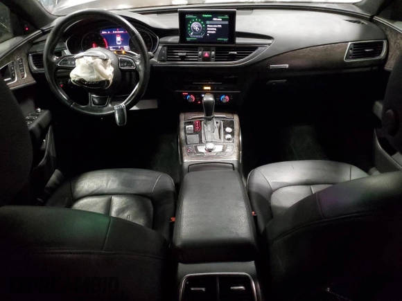 2017 Audi A7 Premium Plus with VIN WAUW2AFCXHN001258, listed as a Copart auction lot 38078894 with 70,642 mi miles. Bid and sale history available at carsss.com. Image 8.