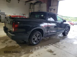 2019 Honda Ridgeline Sport z VIN 5FPYK3F16KB045731, wystawiony jako Copart lot #58018295 z przebiegiem 109 626 mil mil oraz Czysty tytuł • Clean title. Historia ofert i sprzedaży dostępna na DreamBid. Obrazek 3.
