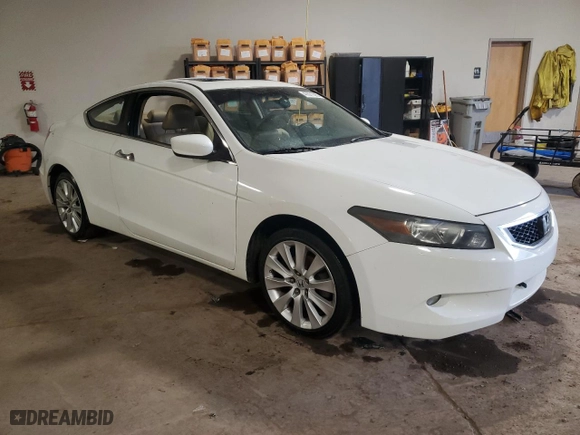 2010 Honda Accord Cpe EX-L with VIN 1HGCS2B80AA008098, listed as a Copart auction lot 47071595 with NaN miles and Salvage Title. Bid and sale history available at carsss.com. Image 4.