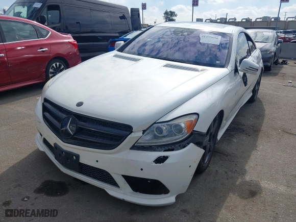 2012 Mercedes-Benz CL-Class CL 550 with VIN WDDEJ9EBXCA028927, listed as a IAAI auction lot 41499656 with NaN miles. Bid and sale history available at carsss.com. Image 17.