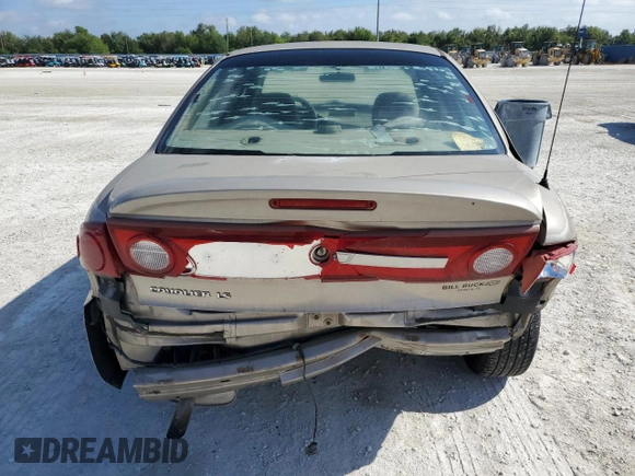 2003 Chevrolet Cavalier LS with VIN 1G1JF52F437150652, listed as a Copart auction lot 80841544 with 90,584 mi miles and Salvage Title. Bid and sale history available at carsss.com. Image 6.