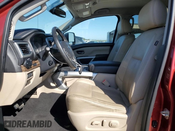 2016 Nissan Titan Platinum Reserve z VIN 1N6BA1F20GN508130, wystawiony jako Copart lot #58246965 z przebiegiem 62 604 mil mil oraz Czysty tytuł • Clean title. Historia ofert i sprzedaży dostępna na DreamBid. Obrazek 7.