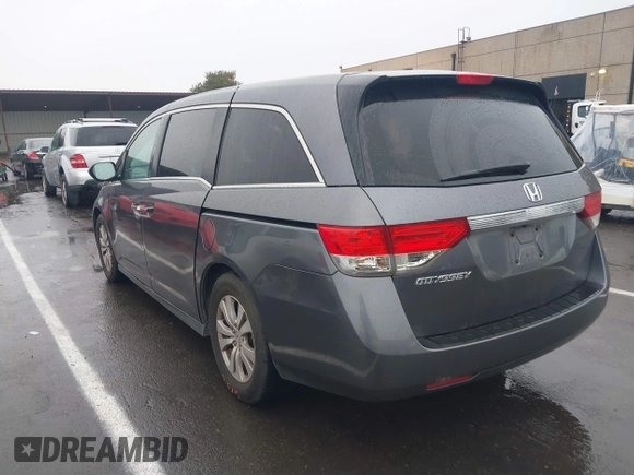 2016 Honda Odyssey EX-L z VIN 5FNRL5H65GB060131, wystawiony jako IAAI lot #41456273 z przebiegiem 134 620 mil mil oraz . Historia ofert i sprzedaży dostępna na DreamBid. Obrazek 3.