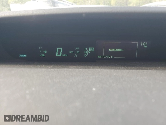 2012 Toyota Prius One with VIN JTDKN3DU9C1507597, listed as a Copart auction lot 54329345 with 127,491 mi miles and Salvage Title. Bid and sale history available at carsss.com. Image 9.