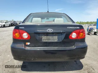 2003 Toyota Corolla CE with VIN 1NXBR32E63Z043999, listed as a Copart auction lot 54372535 with 159,933 mi miles and Salvage Title. Bid and sale history available at DreamBid. Image 6.
