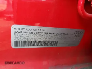 2006 Audi A6 z VIN WAUEG74F76N053487, wystawiony jako Copart lot #88623065 z przebiegiem Nie podano mil oraz Szkoda całkowita • Salvage title. Historia ofert i sprzedaży dostępna na DreamBid. Obrazek 12.