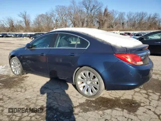 2011 Buick Regal CXL Turbo TO7 with VIN W04G15GV5B1044223, listed as a Copart auction lot 42119245 with 70,338 mi miles and Non Repairable. Bid and sale history available at carsss.com. Image 2.