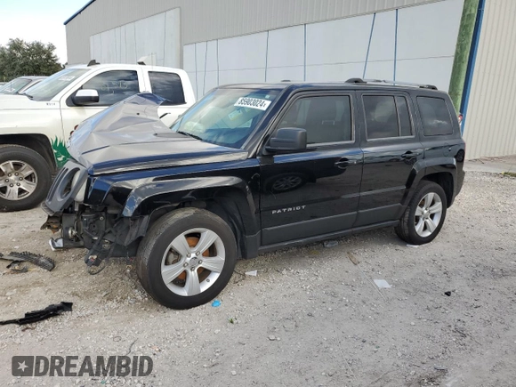 2012 Jeep Patriot Limited z VIN 1C4NJPCB2CD619284, wystawiony jako Copart lot #85903024 z przebiegiem Nie podano mil oraz Szkoda całkowita • Salvage title. Historia ofert i sprzedaży dostępna na DreamBid. Obrazek 1.