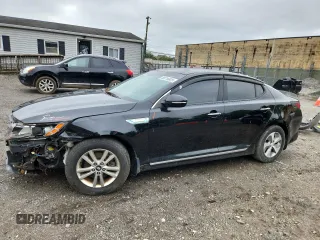 2015 Kia Optima with VIN KNAGM4AD3F5082875, listed as a Copart auction lot 58716825 with 130,627 mi miles and Salvage title. Bid and sale history available at DreamBid. Image 1.
