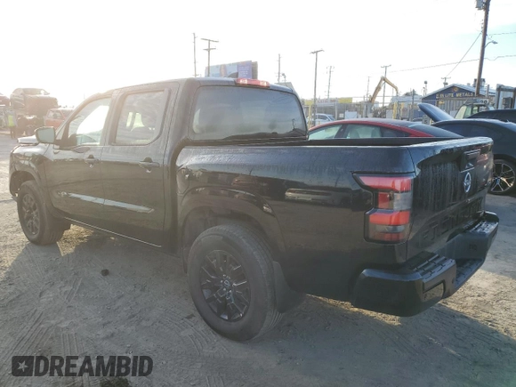 2023 Nissan Frontier SV with VIN 1N6ED1EK6PN614006, listed as a Copart auction lot 77823854 with 14,500 mi miles and Salvage Title. Bid and sale history available at carsss.com. Image 2.