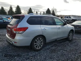 2015 Nissan Pathfinder Platinum with VIN 5N1AR2MM8FC610332, listed as a Copart auction lot 54041015 with 128,817 mi miles and Salvage Title. Bid and sale history available at carsss.com. Image 3.