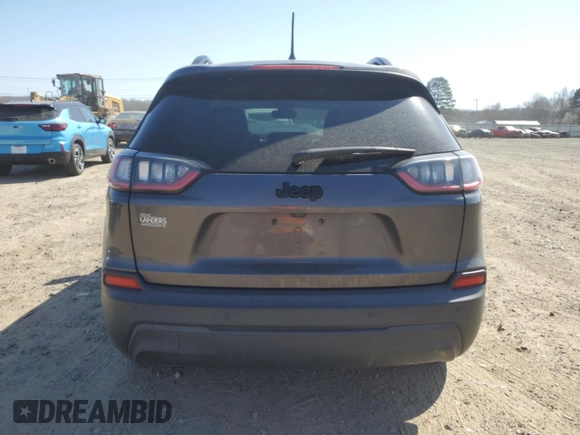 2021 Jeep Cherokee Altitude with VIN 1C4PJLLB7MD173555, listed as a Copart auction lot 48653825 with 70,198 mi miles and Salvage Title. Bid and sale history available at carsss.com. Image 6.