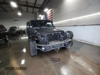 2016 Jeep Wrangler Unlimited 75th Anniversary with VIN 1C4BJWEG4GL254043, listed as a Copart auction lot 78647314 with 102,155 mi miles and Salvage title. Bid and sale history available at DreamBid. Image 13.