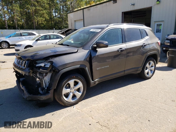 2018 Jeep Compass Altitude with VIN 3C4NJDBB6JT481241, listed as a Copart auction lot 74816654 with Not Provided miles and Salvage Title. Bid and sale history available at carsss.com. Image 1.