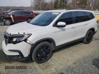 2021 Honda Pilot Special Edition with VIN 5FNYF5H21MB008099, listed as a Copart auction lot 48879145 with 57,979 mi miles and Salvage Title. Bid and sale history available at DreamBid. Image 1.