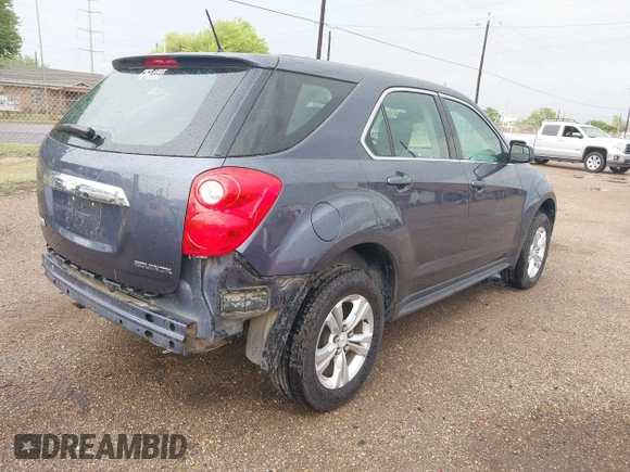 2013 Chevrolet Equinox LS with VIN 2GNALBEK7D6362705, listed as a IAAI auction lot 41892967 with 97,822 mi miles. Bid and sale history available at carsss.com. Image 4.