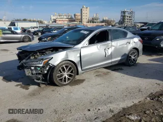 2019 Acura ILX w/Premium Pkg with VIN 19UDE2F73KA008417, listed as a Copart auction lot 47091775 with 43,143 mi miles and Salvage Title. Bid and sale history available at carsss.com. Image 1.