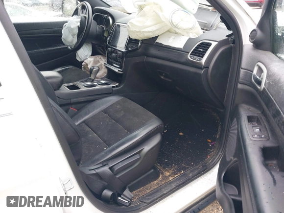 2021 Jeep Grand Cherokee Laredo E with VIN 1C4RJFAG7MC620710, listed as a IAAI auction lot 42255694 with 51,989 mi miles and . Bid and sale history available at DreamBid. Image 5.