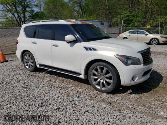 2012 Infiniti QX56 8-passenger z VIN JN8AZ2NC8C9315450, wystawiony jako Copart lot #55619485 z przebiegiem 254 525 mil mil oraz Czysty tytuł • Clean title. Historia ofert i sprzedaży dostępna na DreamBid. Obrazek 4.