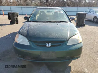 2002 Honda Civic DX with VIN 1HGEM222X2L072623, listed as a Copart auction lot 45855475 with 109,354 mi miles and Clean Title. Bid and sale history available at DreamBid. Image 5.