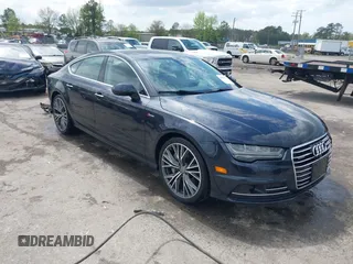 2018 Audi A7 Prestige with VIN WAU23AFC3JN057141, listed as a IAAI auction lot 42039747 with 66,095 mi miles. Bid and sale history available at carsss.com. Image 1.
