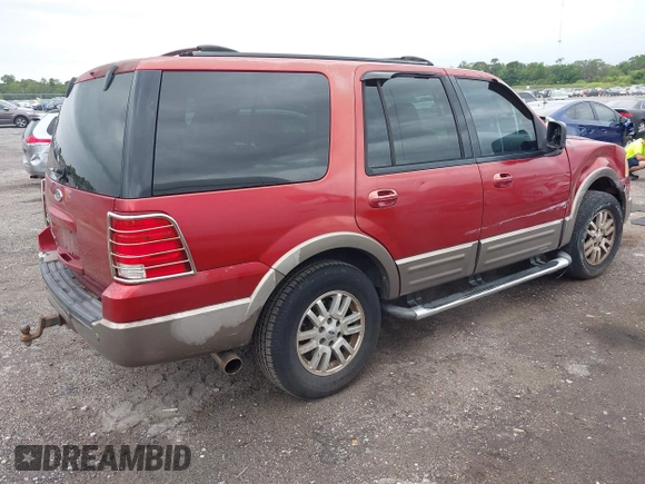 2004 Ford Expedition Eddie Bauer with VIN 1FMRU17W54LA08302, listed as a IAAI auction lot 42623074 with 188,780 mi miles and . Bid and sale history available at DreamBid. Image 4.
