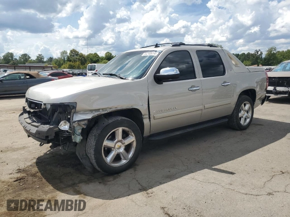 2008 Chevrolet Avalanche LTZ with VIN 3GNFK12338G149986, listed as a Copart auction lot 69240614 with 180,623 mi miles and Salvage Title. Bid and sale history available at carsss.com. Image 1.