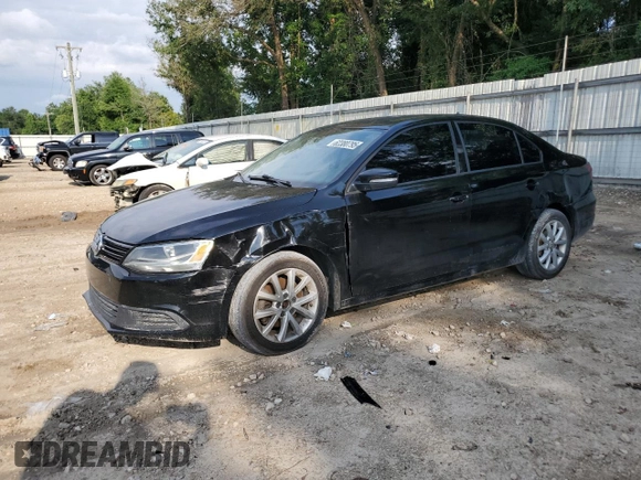 2012 Volkswagen Jetta SE with VIN 3VWDX7AJ0CM314940, listed as a Copart auction lot 61930085 with 221,356 mi miles and Salvage title. Bid and sale history available at DreamBid. Image 1.
