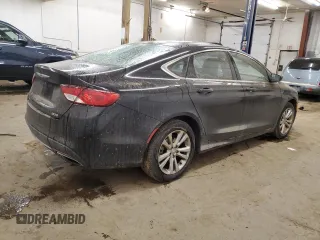 2015 Chrysler 200 Limited with VIN 1C3CCCAG7FN685096, listed as a Copart auction lot 83343374 with 189,299 mi miles and Non Repairable. Bid and sale history available at carsss.com. Image 3.