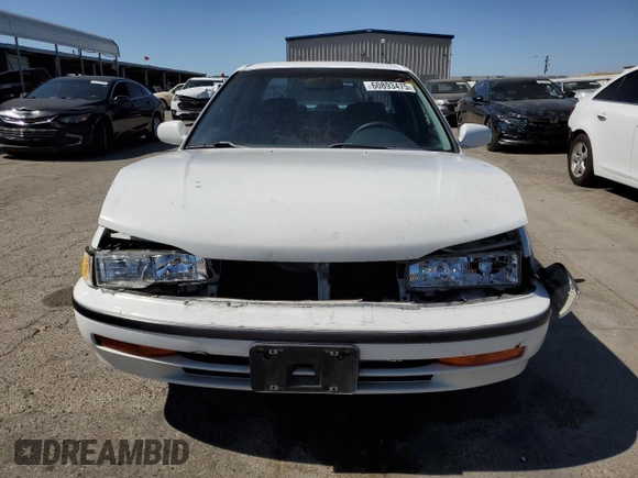 1993 Honda Accord with VIN 1HGCB7653PA144604, listed as a Copart auction lot 60893475 with 149,170 mi miles and Salvage title. Bid and sale history available at DreamBid. Image 5.